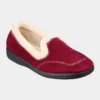 Fleet & Foster Maier Womens Red Slipper -UK Shoe Sales Store 692023 3 L02.20230110000543