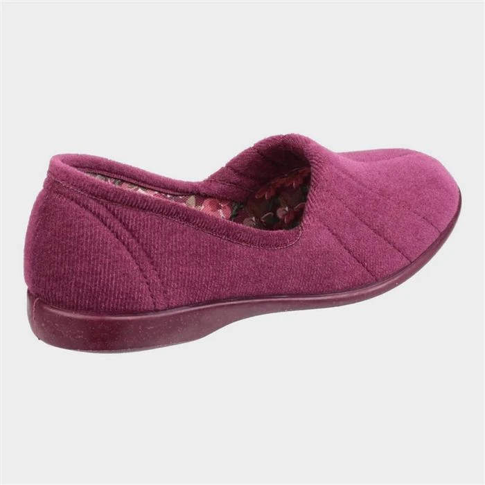 GBS Audrey Womens Purple Slipper 4 GBS Audrey Womens Purple Slipper - Image 2