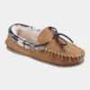 Cotswold Kilkenny Womens Tan Moccasin Slipper -UK Shoe Sales Store 692036 3 L02.20230117000411
