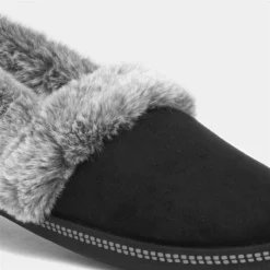 Skechers Cozy Campfire Womens Black Slipper -UK Shoe Sales Store 692054 2 L05.20230822000136