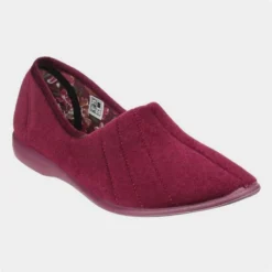 GBS Audrey Womens Burgundy Slipper