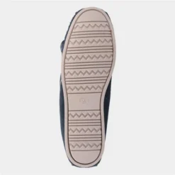 Cotswold Kilkenny Womens Navy Moccasin Slipper -UK Shoe Sales Store 692061 3 L04.20230117000410