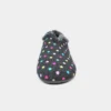 Lunar Lava Womens Black Spotty Slipper -UK Shoe Sales Store 692107 3 L02.20220819000357