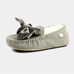 Lazy Dogz Brook Grey Suede Slipper -UK Shoe Sales Store 692128 3 L03.20221110000418