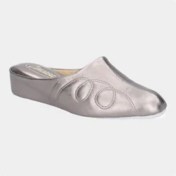 Cincasa Mahon Womens Metallic Leather Slipper