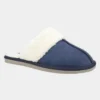 Hush Puppies Arianna Womens Navy Slipper -UK Shoe Sales Store 693016 3 L02.20230119000356