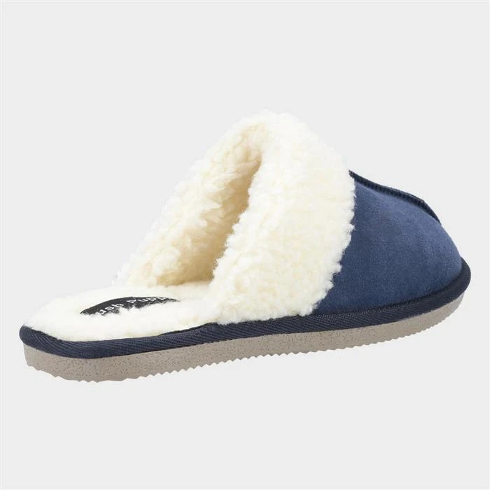 Hush Puppies Arianna Womens Navy Slipper 4 Hush Puppies Arianna Womens Navy Slipper - Image 2