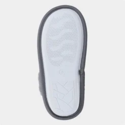 Fleet & Foster Neath Womens Grey Mule Slipper -UK Shoe Sales Store 693049 3 L04.20230112000832
