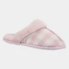 Fleet & Foster Neath Womens Pink Mule Slipper -UK Shoe Sales Store 693051 3 L02.20230112000832