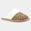 Hush Puppies Arianna Womens Leopard Print Slipper -UK Shoe Sales Store 693053 3 L02.20230119000833