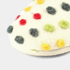 Lunar Montreal Womens White Mule Slipper 7 Lunar Montreal Womens White Mule Slipper -UK Shoe Sales Store 693072 3 L04.20220822000314