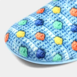 Lunar Winova Womens Pale Blue Mule Slipper 7 Lunar Winova Womens Pale Blue Mule Slipper -UK Shoe Sales Store 693076 3 L04.20220822000314