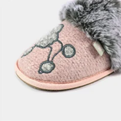 Lazy Dogz Coco Womens Pink Slipper -UK Shoe Sales Store 693094 3 L04.20221110000837