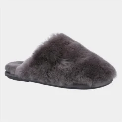 Cotswold Salperton Womens Grey Mule Slipper