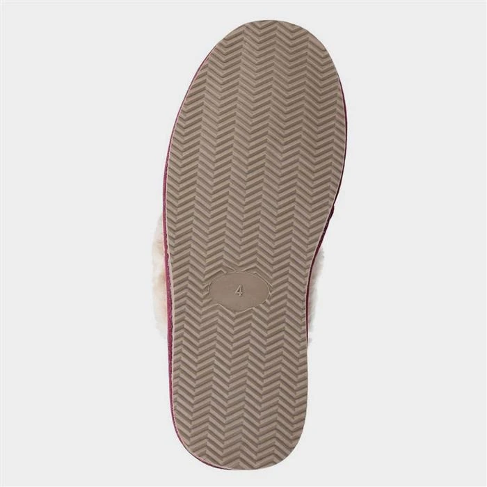 Hush Puppies Arianna Womens Red Stars Mule Slipper 5 Hush Puppies Arianna Womens Red Stars Mule Slipper - Image 3