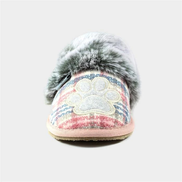 Lazy Dogz Poppy Womens Pink Faux Fur Mule 3 Lazy Dogz Poppy Womens Pink Faux Fur Mule