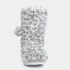 The Slipper Company Womens Grey Leopard Bootie 2 The Slipper Company Womens Grey Leopard Bootie -UK Shoe Sales Store 694009 2 L02.20221024000319