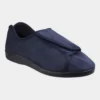 GBS Walton Womens Blue Easy Fasten Slipper