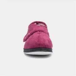 Padders Camilla Womens Raspberry Full Slipper