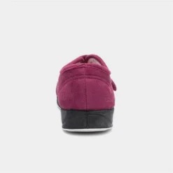 Padders Camilla Womens Raspberry Full Slipper -UK Shoe Sales Store 699024 2 L04.20221104000611