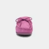 Hush Puppies Allie Womens Pink Moccasin Slipper -UK Shoe Sales Store 699035 2 L02.20220922000356