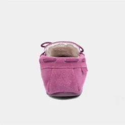 Hush Puppies Allie Womens Pink Moccasin Slipper -UK Shoe Sales Store 699035 2 L04.20220922000356