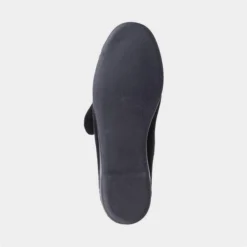 GBS Audrey Womens Black Easy Fasten Slipper -UK Shoe Sales Store 699078 3 L04.20230802000201