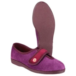 Mirak Andrea Womens Red Easy Fasten Slipper 6 Mirak Andrea Womens Red Easy Fasten Slipper -UK Shoe Sales Store 699085 3 L03.20230113000408