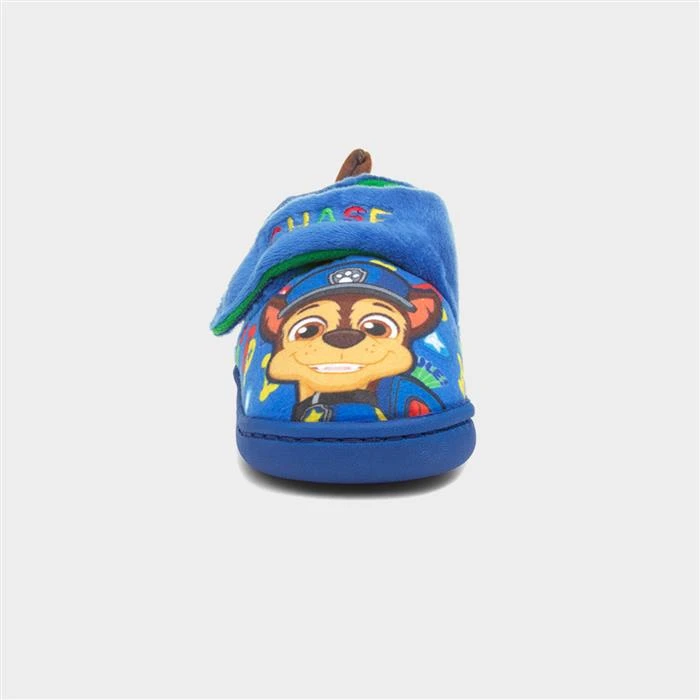 Paw Patrol Kids Blue Easy Fasten Slipper 3 Paw Patrol Kids Blue Easy Fasten Slipper