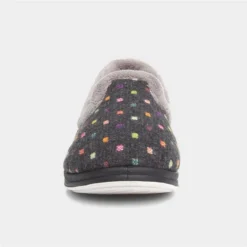 Padders Repose Womens Grey Full Slipper