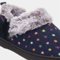 Padders Dora Womens Blue Spot Slipper 10 Padders Dora Womens Blue Spot Slipper -UK Shoe Sales Store 699352 2 L05.20211015000136