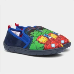 Avengers Chance Kids Navy Slipper -UK Shoe Sales Store 699419 2 L06.20220314000322