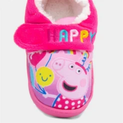 Peppa Pig Happy Balloons Kids Pink Slipper -UK Shoe Sales Store 699423 2 L05.20221114000649