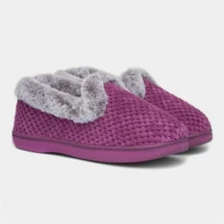 Padders Misha Womens Pink Popcorn Slipper -UK Shoe Sales Store 699439 2 L06.20220927000202