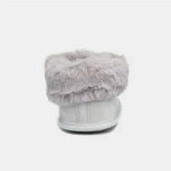 Totes Womens Grey Suede Moccasin Slipper 9 Totes Womens Grey Suede Moccasin Slipper -UK Shoe Sales Store 699475 2 L04.20230308000305