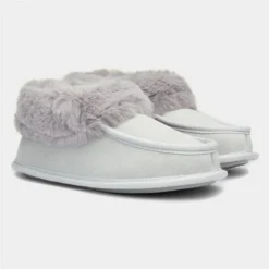 Totes Womens Grey Suede Moccasin Slipper 11 Totes Womens Grey Suede Moccasin Slipper -UK Shoe Sales Store 699475 2 L06.20230308000305