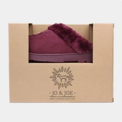 Jo & Joe Snuggle Womens Burgundy Mule Slipper 10 Jo & Joe Snuggle Womens Burgundy Mule Slipper -UK Shoe Sales Store 699492 2 L05.20230308000310