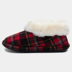 Jo & Joe Glenroyal Womens Red Tartan Bootie -UK Shoe Sales Store 699494 2 L03.20230308000311