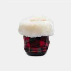 Jo & Joe Glenroyal Womens Red Tartan Bootie -UK Shoe Sales Store 699494 2 L04.20230308000311