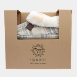 Jo & Joe Glenroyal Womens Oatmeal Tartan Bootie -UK Shoe Sales Store 699495 2 L05.20230308000136