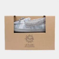 Jo & Joe Pembroke Womens Grey Tartan Moccasin 10 Jo & Joe Pembroke Womens Grey Tartan Moccasin -UK Shoe Sales Store 699507 2 L05.20230308000320