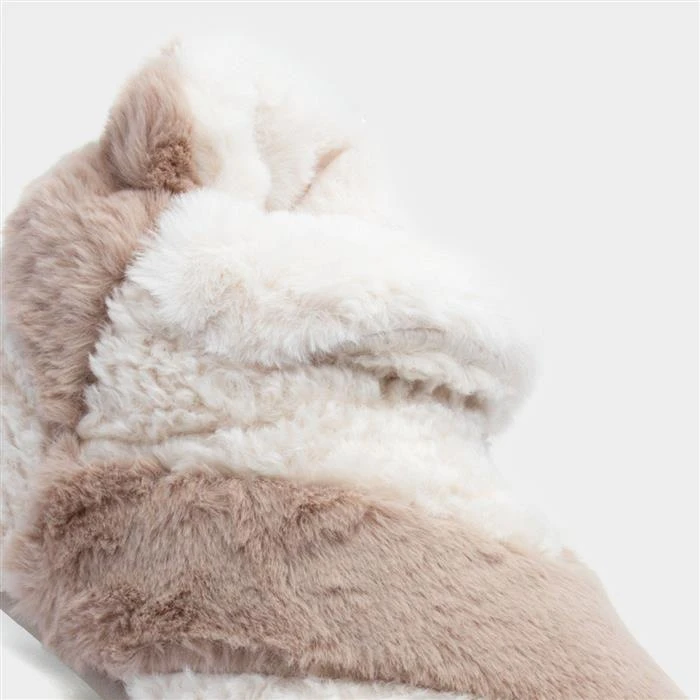 Shu Da Living Millie Womens Oat Bootie Slipper 6 Shu Da Living Millie Womens Oat Bootie Slipper - Image 4