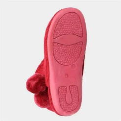 Fleet & Foster Apple Womens Red Bootie Slipper -UK Shoe Sales Store 699567 3 L04.20230119000852