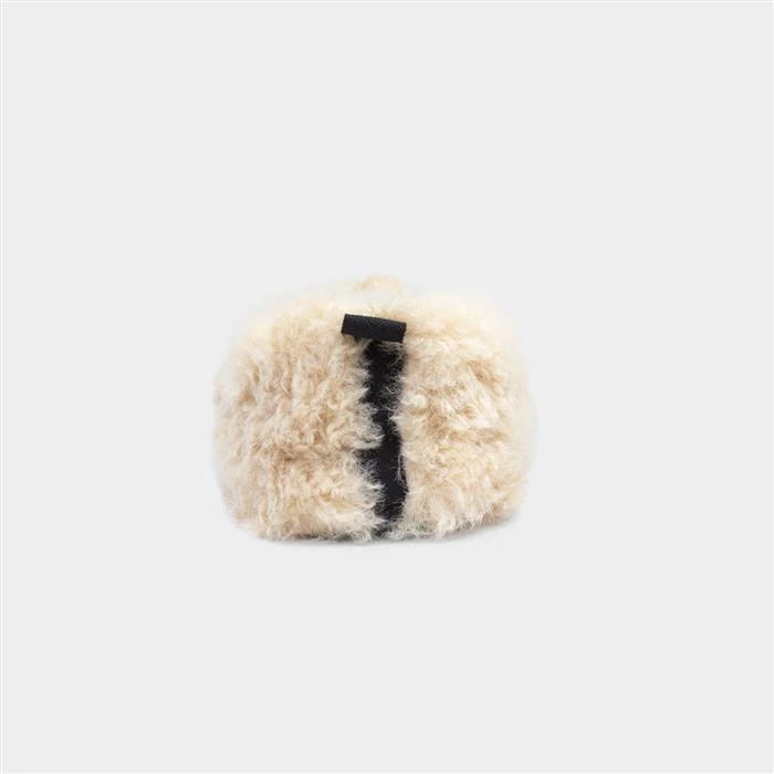 Truffle Pat Womens Beige Faux Fur Slipper 5 Truffle Pat Womens Beige Faux Fur Slipper - Image 3