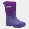 Cotswold Hilly Neoprene Kids Purple Welly -UK Shoe Sales Store 791044 3 L02.20230117000415