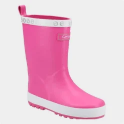 Cotswold Prestbury Senior Kids Pink Welly