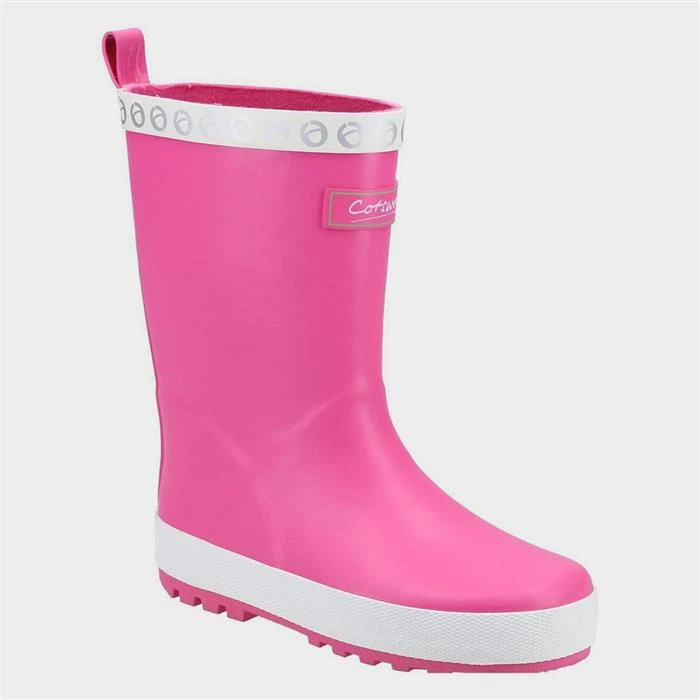 Cotswold Prestbury Senior Kids Pink Welly 3 Cotswold Prestbury Senior Kids Pink Welly