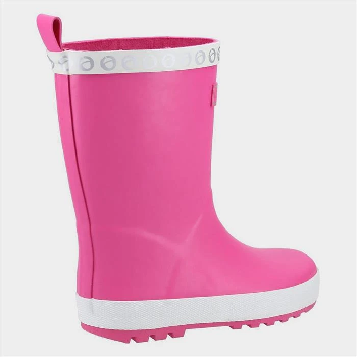 Cotswold Prestbury Senior Kids Pink Welly 4 Cotswold Prestbury Senior Kids Pink Welly - Image 2