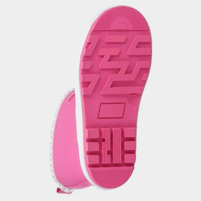 Cotswold Prestbury Senior Kids Pink Welly 5 Cotswold Prestbury Senior Kids Pink Welly - Image 3