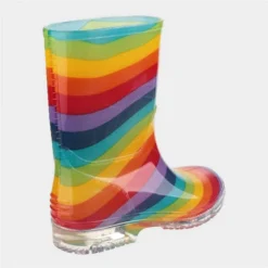 Cotswold PVC Jnr Kids Multi Stripe Welly -UK Shoe Sales Store 799059 3 L03.20230117000420